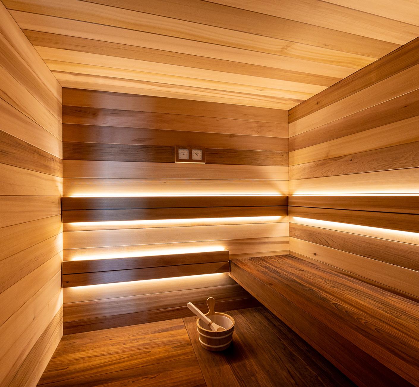 Kvalitní cedrové sauny