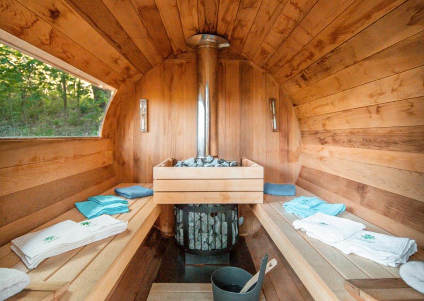 Výbava saun