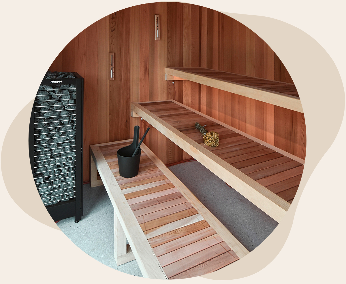 Cedrové sauny